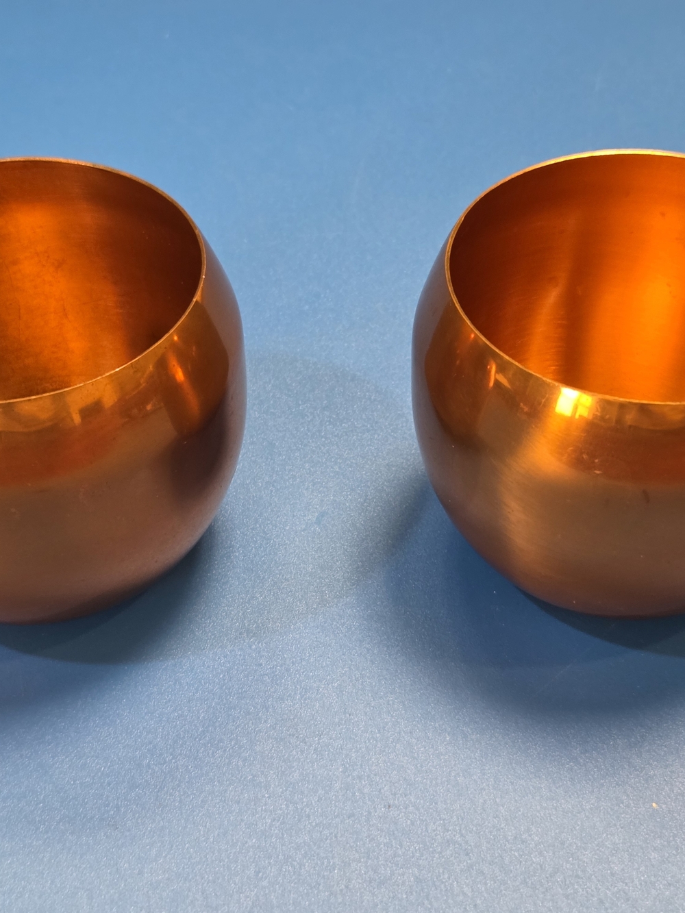Vintage Copper Cups